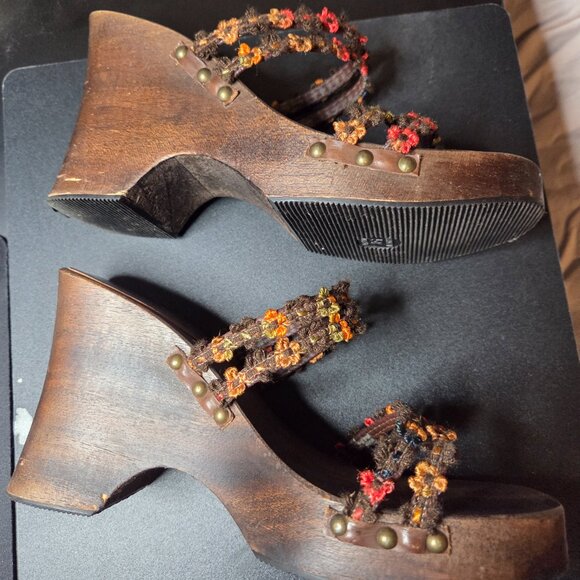 Guess retro wedge heels - Picture 4 of 7